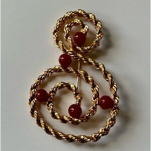 VTG Avon Musical Note Pin Brooch